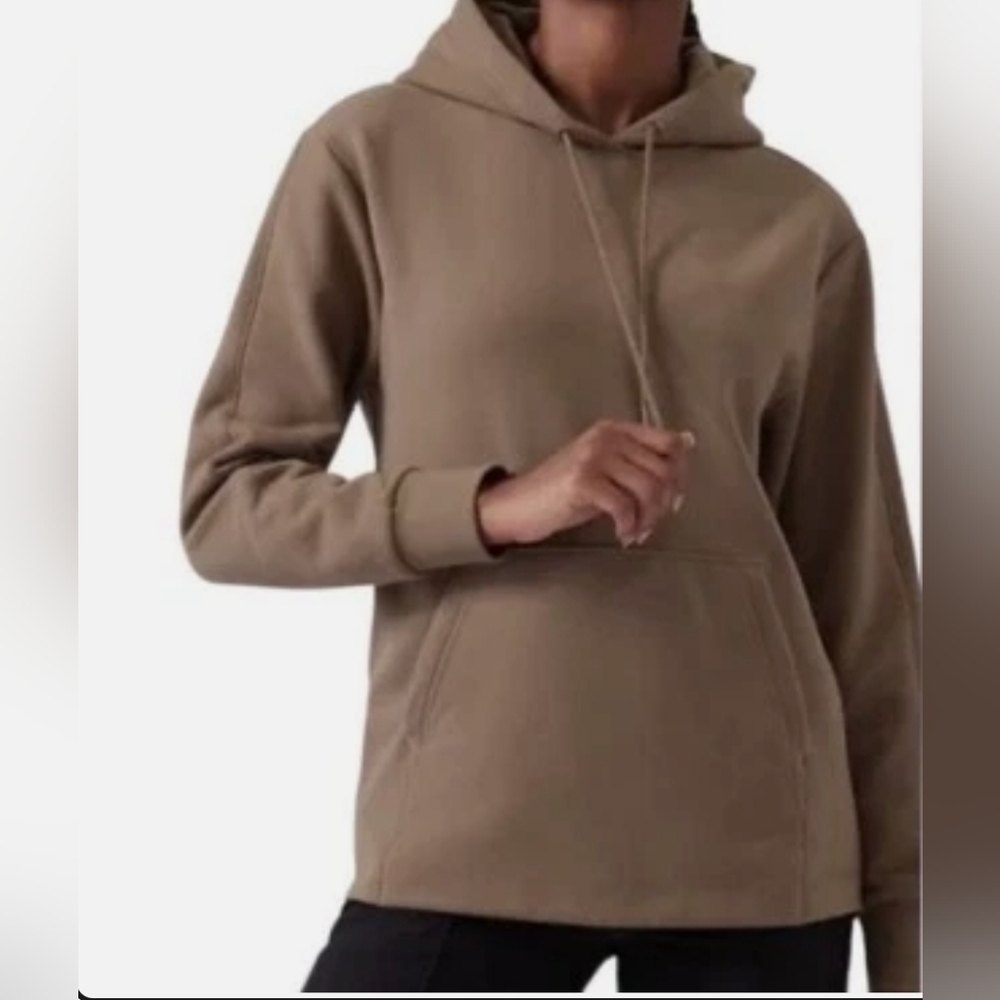 Athleta Retroplush II Hoodie Brown Size XL